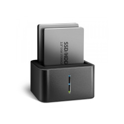 AXAGON ADSA-D25 USB 3.2 Gen 1 2x SATA 6G 2.5 SSD/HDD MINI dock ADSA-D25