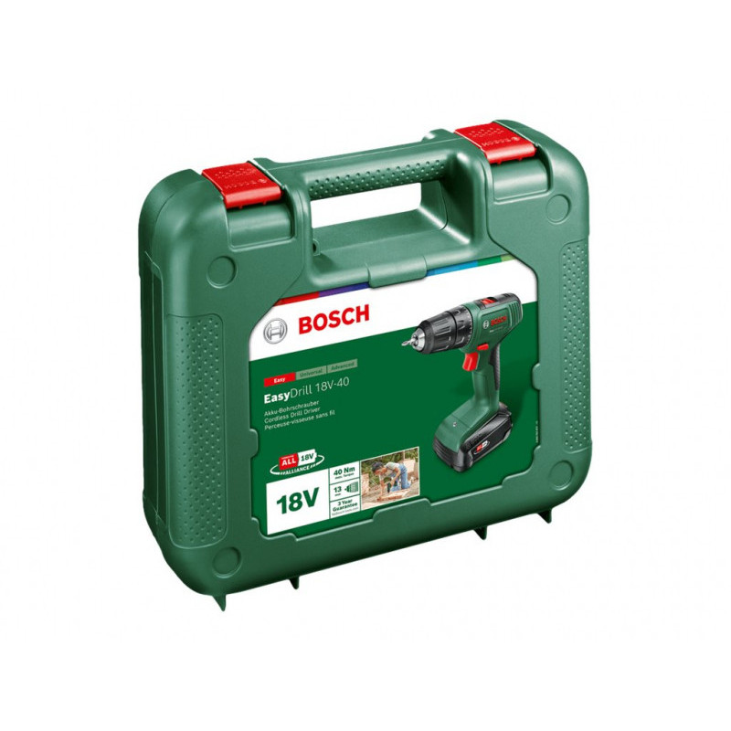 Bosch EasyDrill Perceuse-visseuse sans fil 18V 40 06039D8004 Bosch EasyDrill Perceuse-visseuse sans fil 18V 40 06039D8004