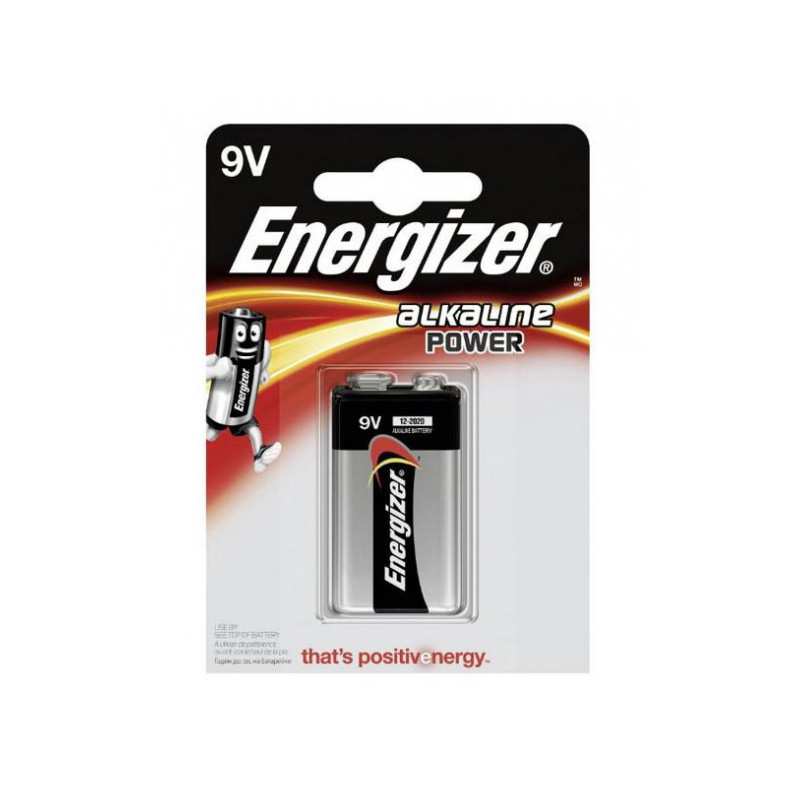 Batterie Energizer Alkaline Power 9V 6LR61 E-Block (1St.) Batterie Energizer Alkaline Power 9V 6LR61 E-Block (1St.)