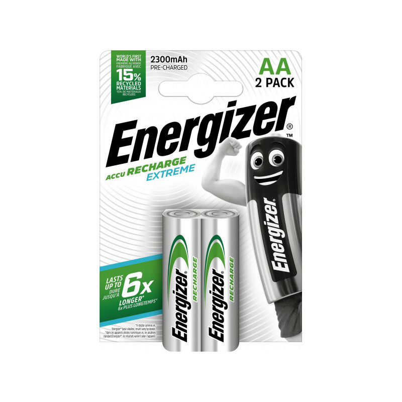 Energizer Akku AA HR06 Mignon 2300mAh (2 piles )