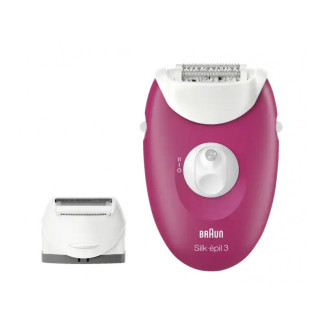 Braun Silk-épil 3 Épilateur SE3/276 Rose