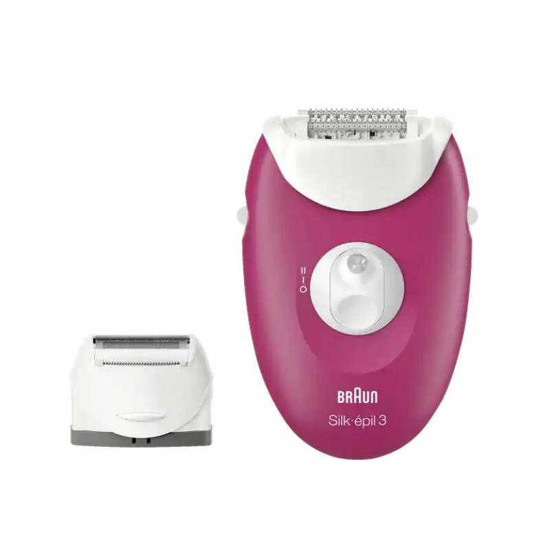 Braun Silk-épil 3 Épilateur SE3/276 Rose