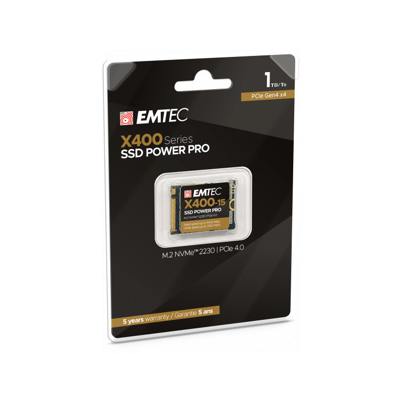 Emtec internal SSD M.2 2230 NVMe X400-15 1TB Emtec internal SSD M.2 2230 NVMe X400-15 1TB