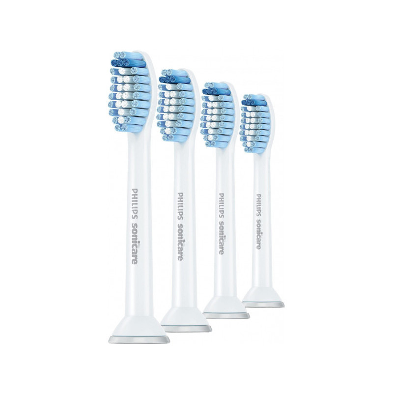 Philips Sonicare Pack de 4 têtes de brosse à dents HX6014/07 Philips Sonicare Pack de 4 têtes de brosse à dents HX6014/07