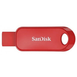 SanDisk Cruzer Snap 32 Go USB Typ-A 2.0 Dia SDCZ62-032G-G35R - rouge