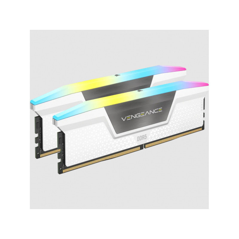 Corsair Vengeance 32Go 2x16Go DDR5 6000MHz 288 Pin DIMM CMH32GX5M2D6000C36W Corsair Vengeance 32Go 2x16Go DDR5 6000MHz 288 Pin DIMM CMH32GX5M2D6000C36W