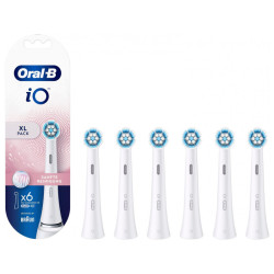 Oral-B Pack de 6 Têtes de brosse de rechange IO Ultimate Clean