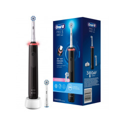 Oral-B Brosse à dent électrique Pro 3 3000 Sensitive Clean Noir