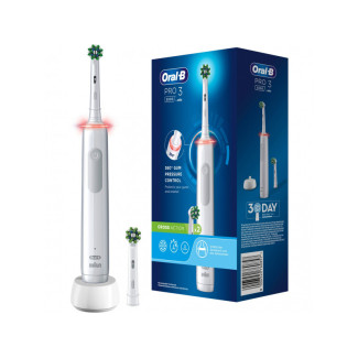 Oral-B Brosse à dent électrique Pro 3 3000 Cross Action Blanc 760857