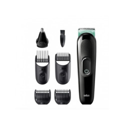 Braun Tondeuse Tout-en-un Series 3 6-en-1 MGK3421 pour barbe. cheveux