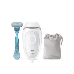 Braun Épilateur à lumière pulsée Silk Expert Mini PL Blanc PL1124