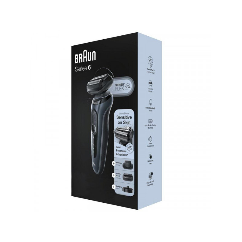 Braun Rasoir électrique Series 6 Wet&Dry Gris N4820cs