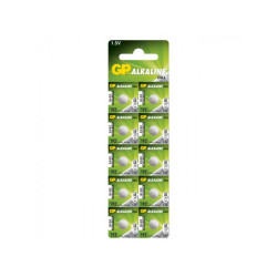 Battery GP Alkaline LR41 / V3GA / AG3 (10 pcs)
