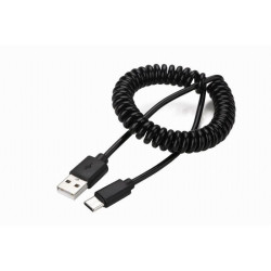 CableXpert USB Type-C Cabel. 0.6 m. black - CC-USB2C-AMCM-0.6M