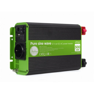 EnerGenie 12 V car DC-AC power inverter 500 W EG-PWC-PS500-01