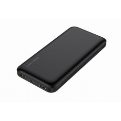 Gembird Powerbank 10.000 mAh 2x USB black PB10-01