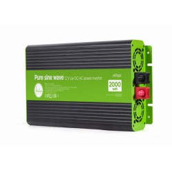 EnerGenie 12 V car DC-AC power inverter. 2000 W- EG-PWC-PS2000-01
