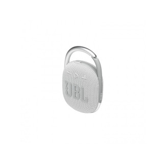JBL Enceinte Ultra-Portable Étanche CLIP 4 Blanc JBLCLIP4WHT