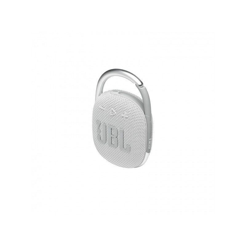 JBL Enceinte Ultra-Portable Étanche CLIP 4 Blanc JBLCLIP4WHT