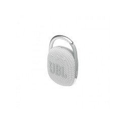 JBL Enceinte Ultra-Portable Étanche CLIP 4 Blanc JBLCLIP4WHT