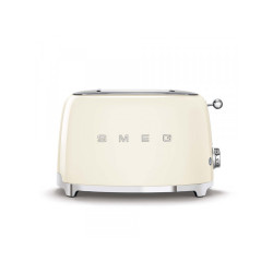 SMEG 2 Slice Toaster Cream TSF01CREU