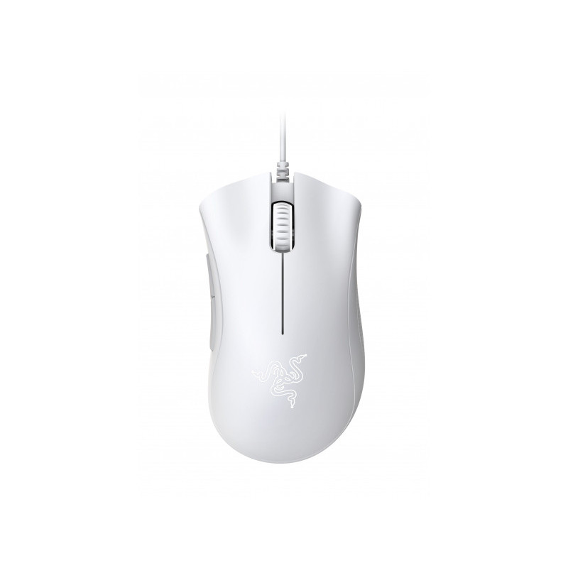 Razer Souris de jeu filaire pour main droite blanche DeathAdder RZ01-03850200-R3M1