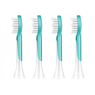 Philips Lot de 4 têtes de brosse à dents Sonicare pour enfant Bleu HX6044/33