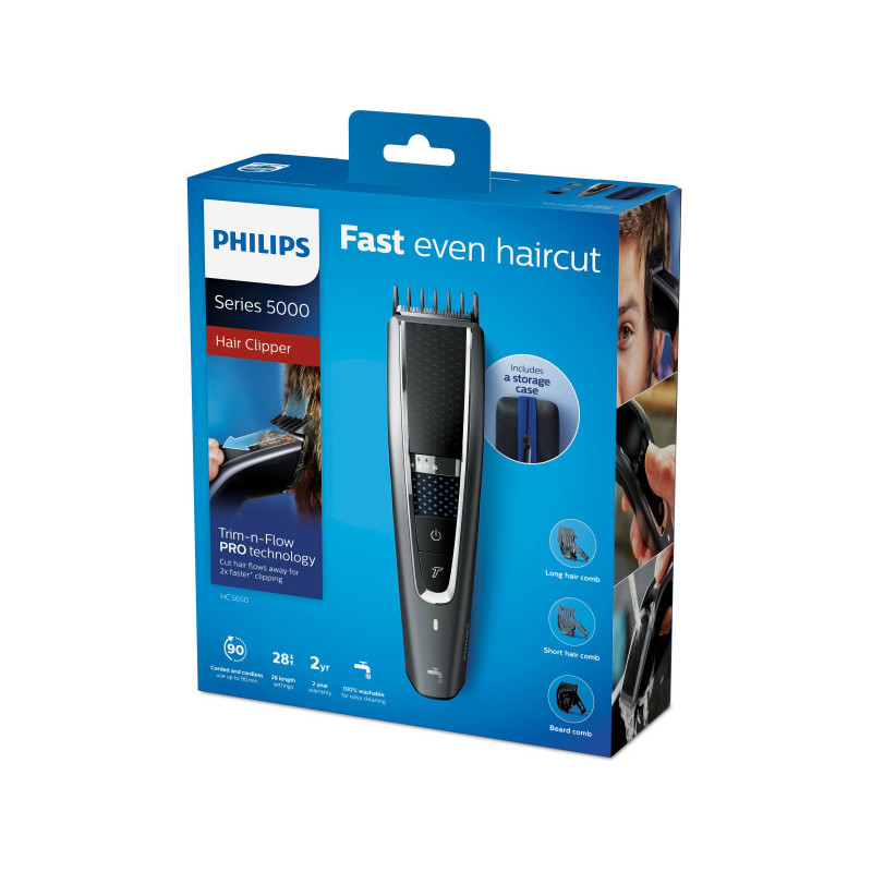 Philips Tondeuse à cheveux Hairclipper series  5000  HC5650/15