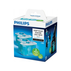 Philips Pack de 2 Cartouches de Nettoyage Fleuret pour Tous les Systèmes JC302/50
