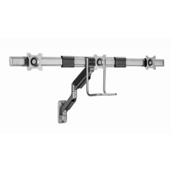 Gembird Wall Mounted Adjustable Monitor Arm for 3 Monitors MA-WA3-01