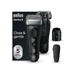 Braun Rasoir électrique Serie 8 8560cc Wet & Dry Noir 218184
