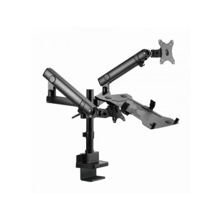 Gembird Desk Mounted Adjustable Monitor Arm Notebook Tray 17-32 MA-DA3-02
