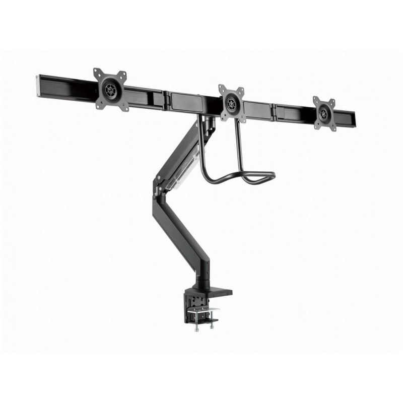 Gembird Desk Mounted adjustable Monitor Arm for 3 Monitors MA-DA3-03