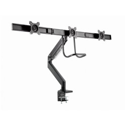 Gembird Desk Mounted adjustable Monitor Arm for 3 Monitors MA-DA3-03