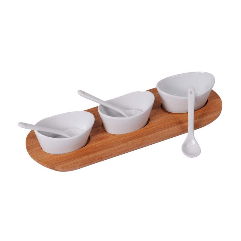 MK Bamboo BERLIN - Set coupelles apéritif (7 piéces) 