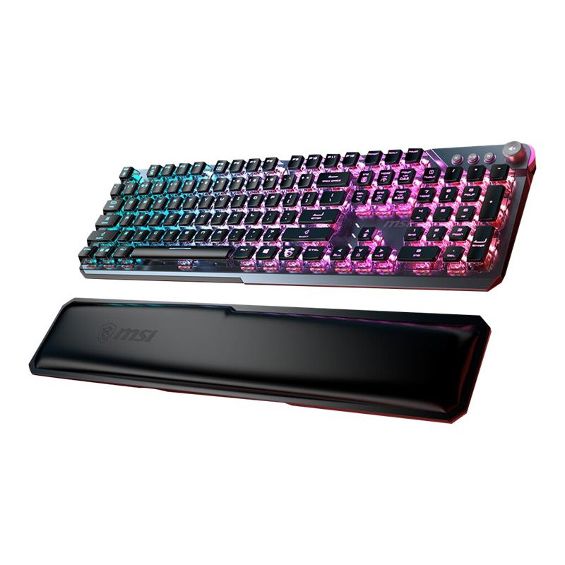 MSI Tas Vigor GK-71 Sonic Red Gaming Keyboard QWERTZ S11-04DE232-CLA MSI Tas Vigor GK-71 Sonic Red Gaming Keyboard QWERTZ S11-04DE232-CLA