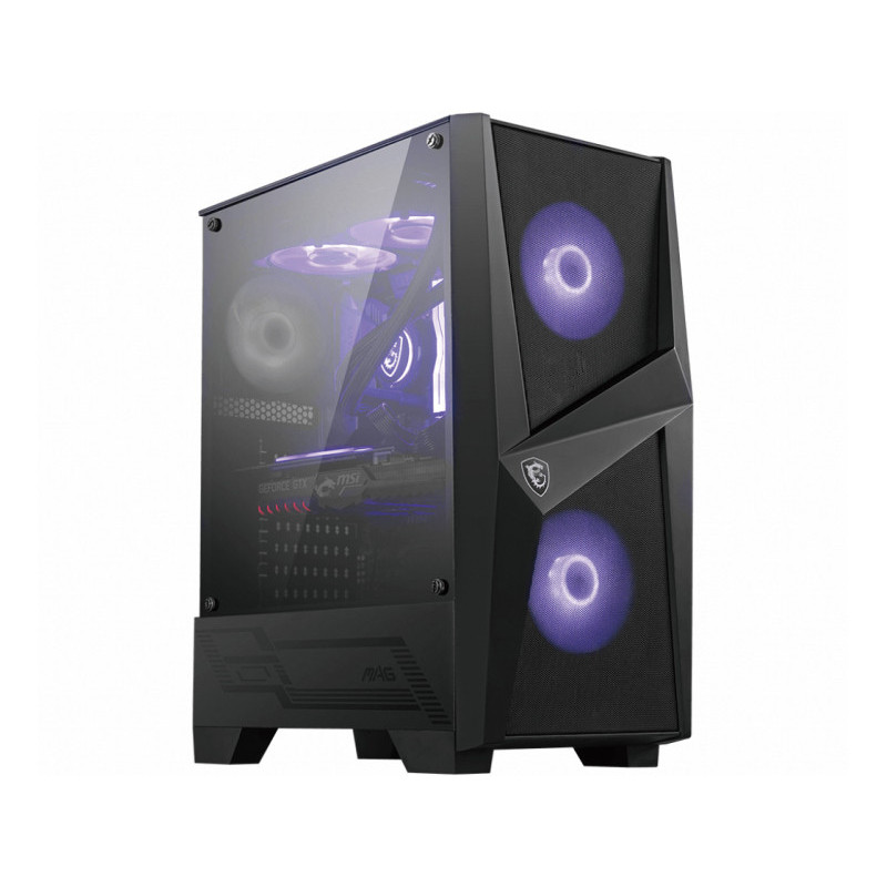 MSI Geh Midi MAG Forge (B/Tempered Glas/RGB Fan) 306-7G03M21-809
