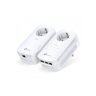 TP-LINK AV1300 Gigabit Passthrough Powerline Starter Kit TL-PA8033P KIT