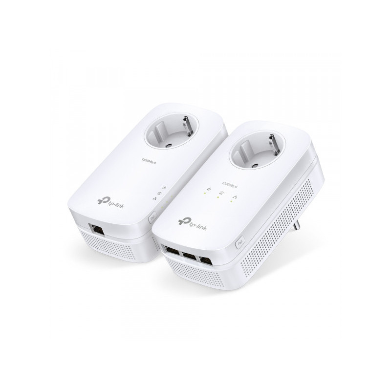 TP-LINK AV1300 Gigabit Passthrough Powerline Starter Kit TL-PA8033P KIT TP-LINK AV1300 Gigabit Passthrough Powerline Starter Kit TL-PA8033P KIT