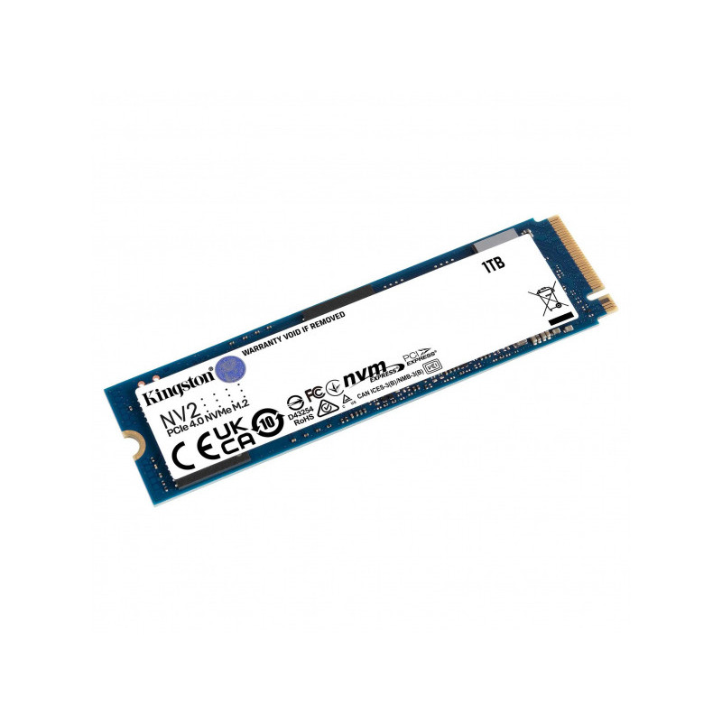 Kingston 1TB SSD NV2 M.2 2280 PCIe 4.0 NVMe SNV2S/1000G Kingston 1TB SSD NV2 M.2 2280 PCIe 4.0 NVMe SNV2S/1000G