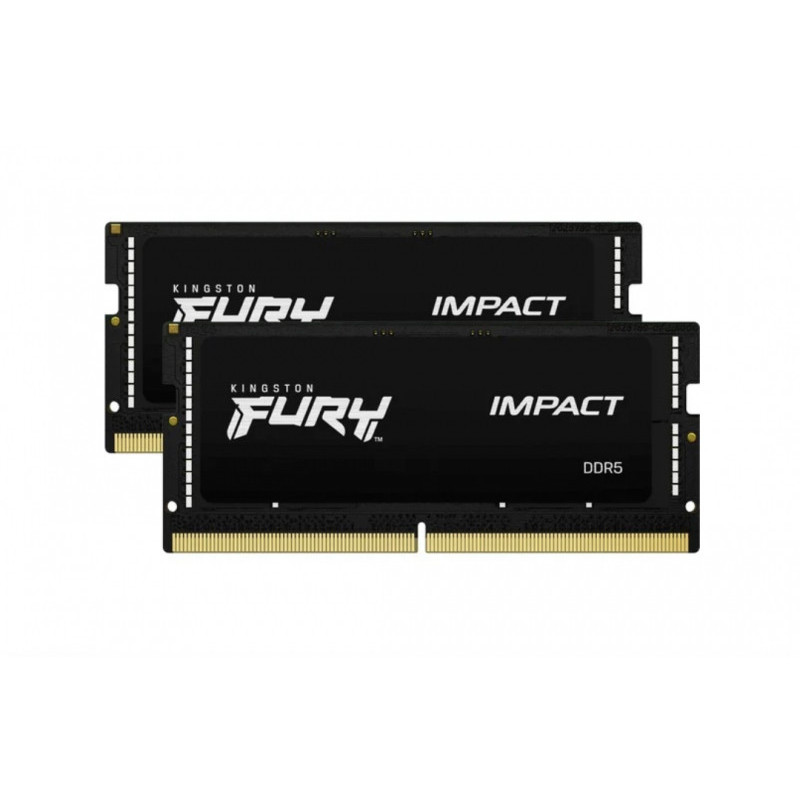 Kingston Fury Impact 32GB(2x16GB) DDR5 6000MT/s Black XMP KF560S38IBK2-32