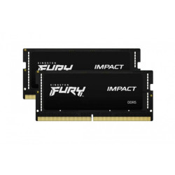 Kingston Fury Impact 32GB(2x16GB) DDR5 6000MT/s Black XMP KF560S38IBK2-32