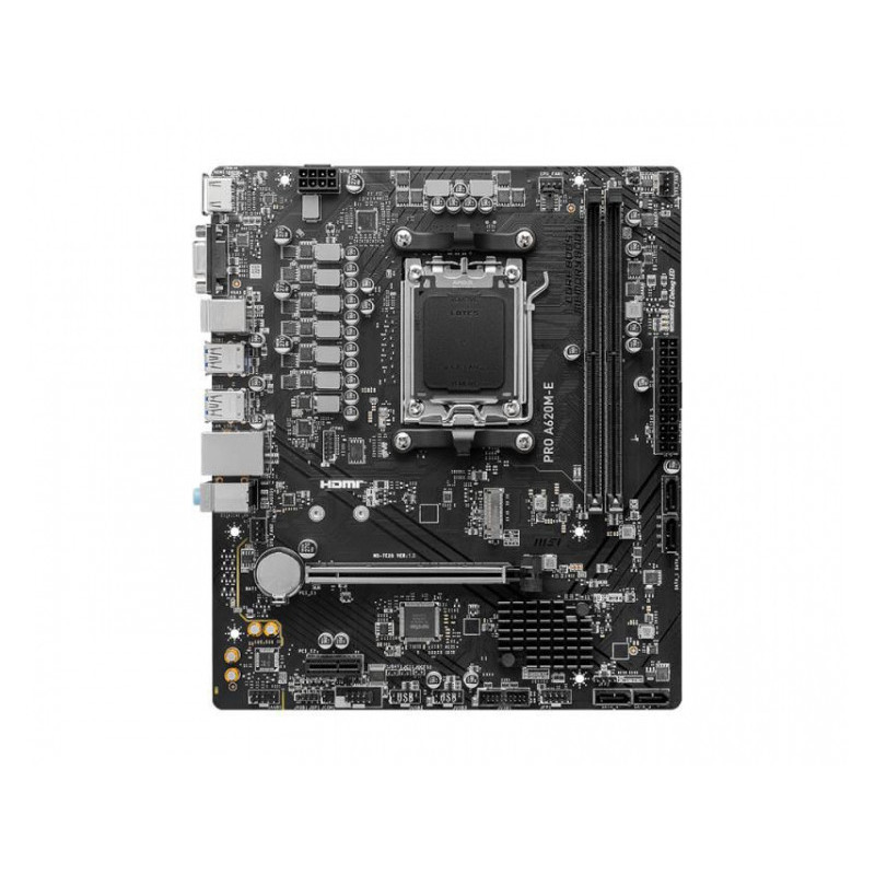 MSI PRO A620M-E AMD Motherboard mATX 7E28-001R MSI PRO A620M-E AMD Motherboard mATX 7E28-001R