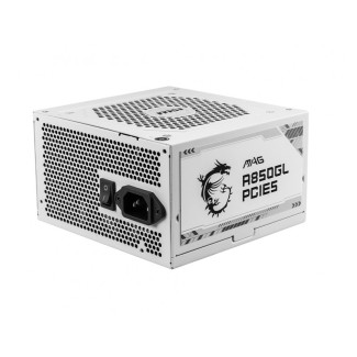 MSI MAG A850GL PCIE5 850Watt Netzteil White 306-7ZP8A24-CE0