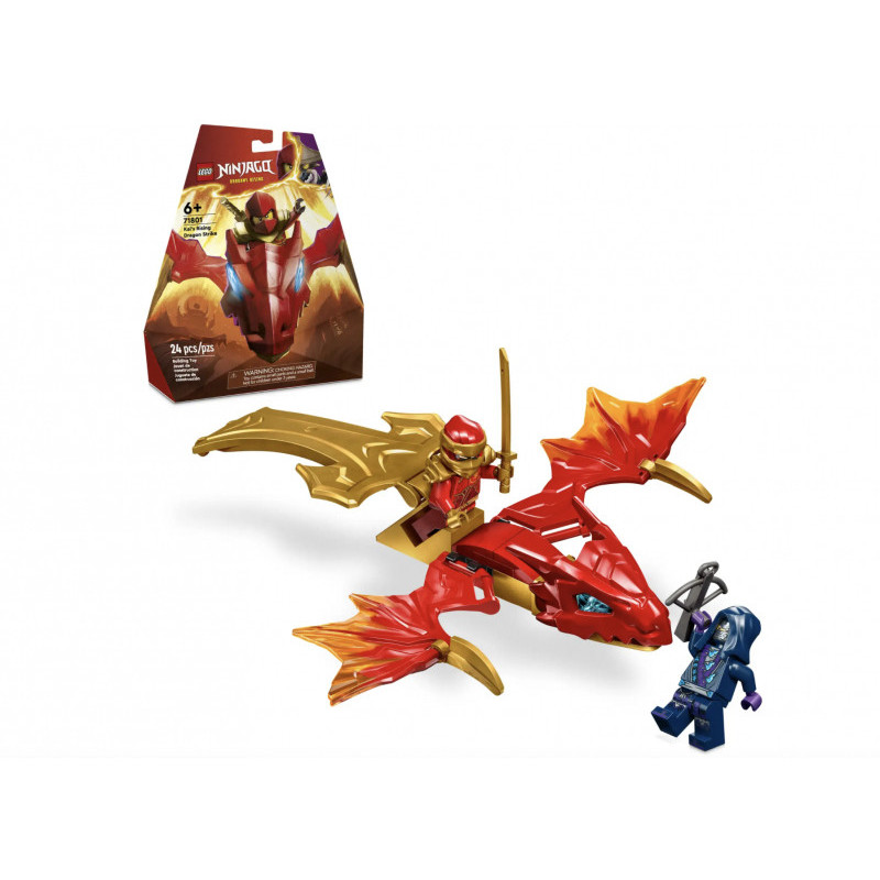 LEGO Ninjago - L?attaque du dragon rebelle de Kai (71801)