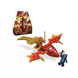 LEGO Ninjago - L?attaque du dragon rebelle de Kai (71801)