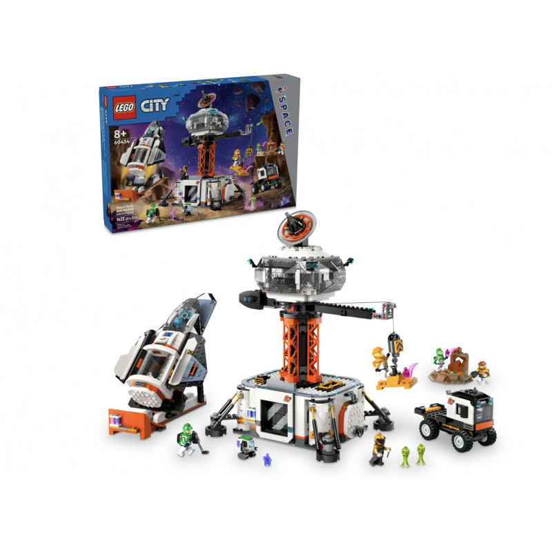 LEGO City - La station spatiale et la base de lancement de fusées (60434)