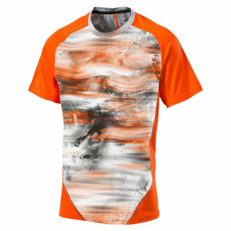 T-shirt à manches courtes homme Graphic Tee Shocking Puma  Graphic Tee Shocking Orange