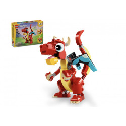 LEGO Creator 3 in 1 - Le dragon rouge (31145)