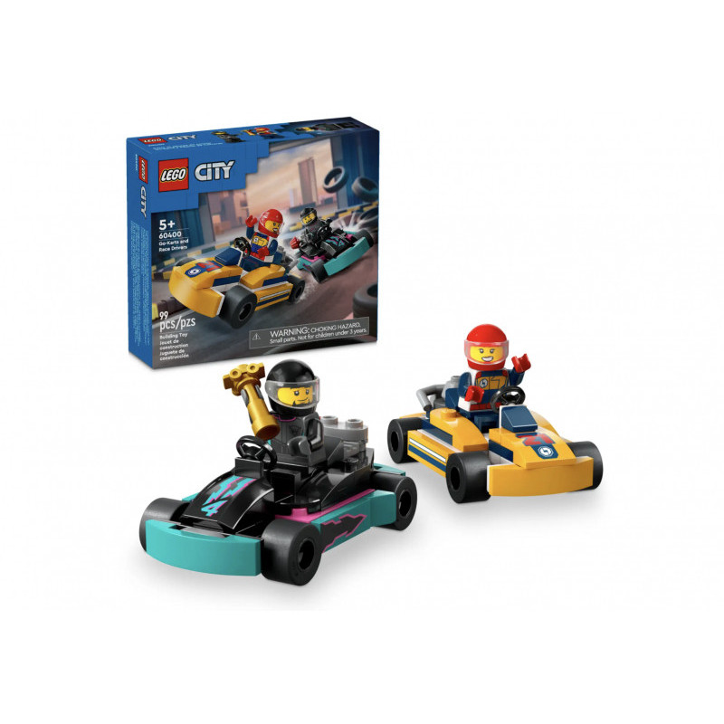 LEGO City - Les karts et les pilotes de course (60400)
